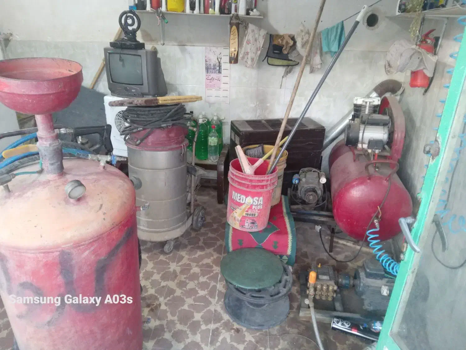 فروش لوازم کارواش..معاوضه.|ماشینآلات صنعتی|خلخال, |دیوار