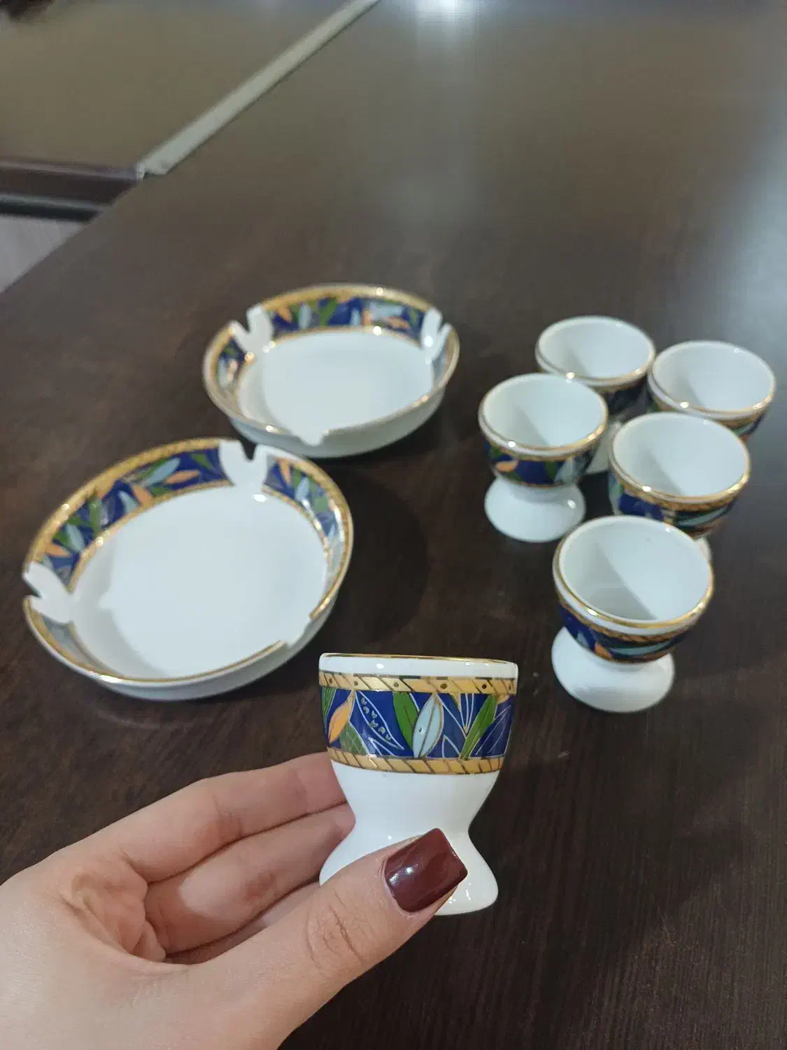 زیر سیگاری و جا تخم مرغی|ظروف سرو و پذیرایی|تهران, سازمان برنامه جنوبی|دیوار