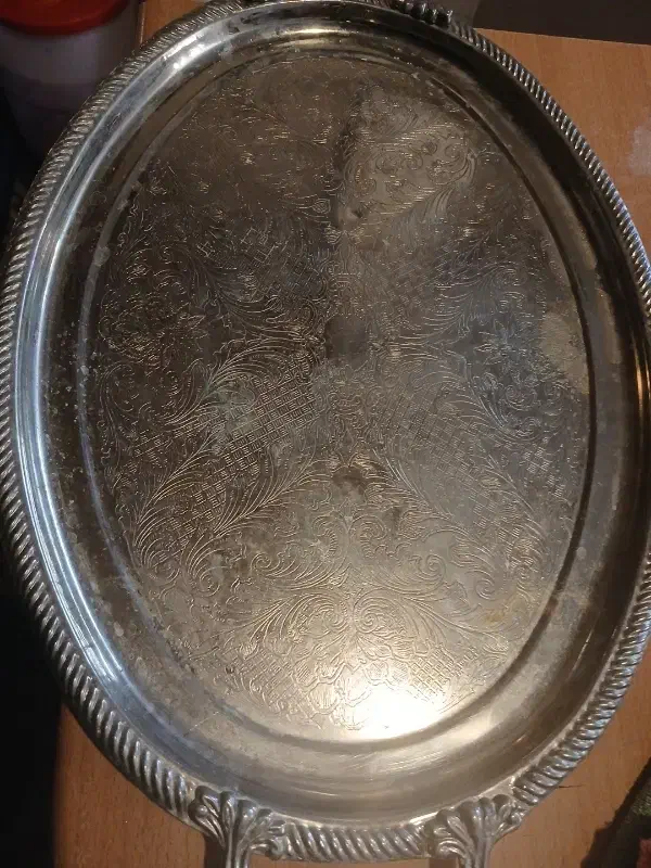 یک عدد سینی قدیمی|کلکسیون اشیاء عتیقه|تهران, نیروی هوایی (پیروزی)|دیوار