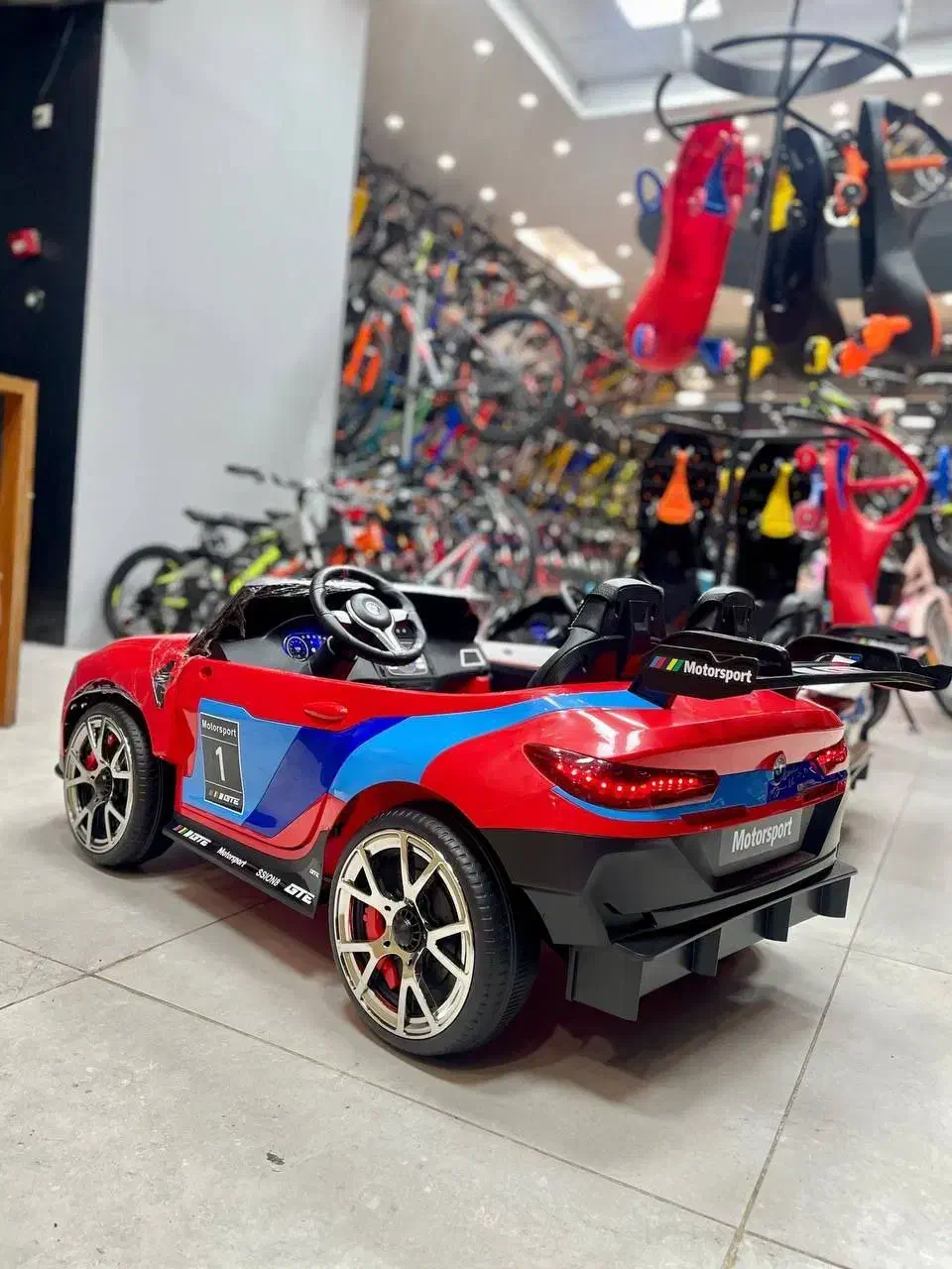 ماشین شارژی بی ام و سواری۲نفره سایز بزرگ کدC110011|اسباب‌‌بازی|رشت, دیلمان|دیوار