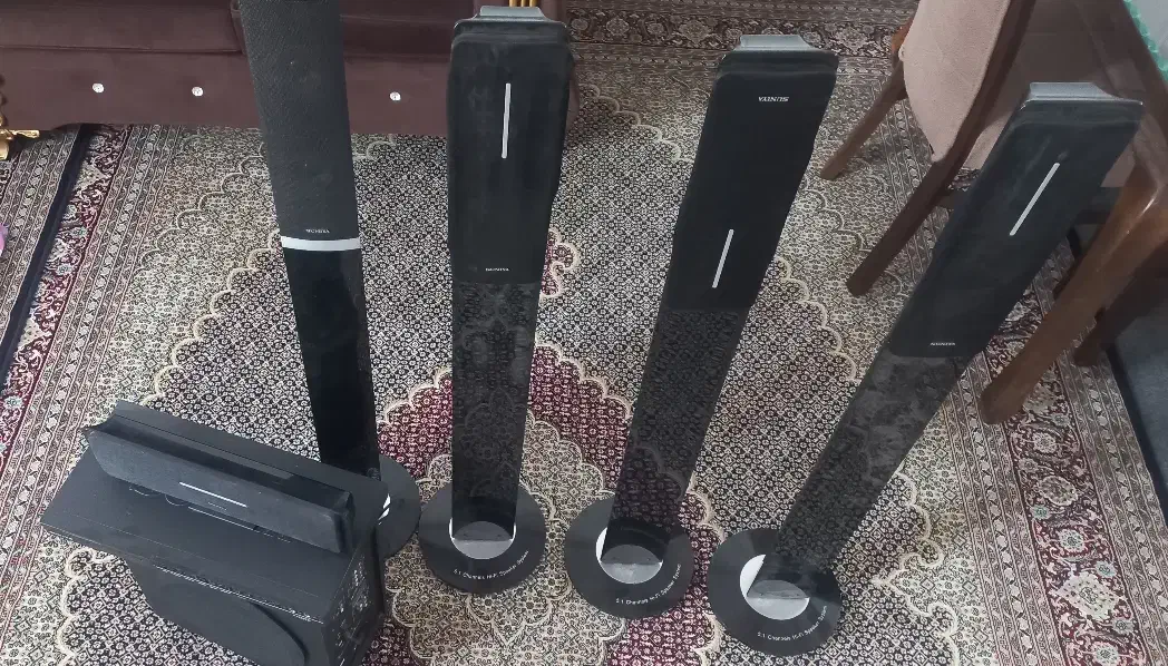 باند و dvd درحد نو|سیستم صوتی خانگی|شوشتر, |دیوار