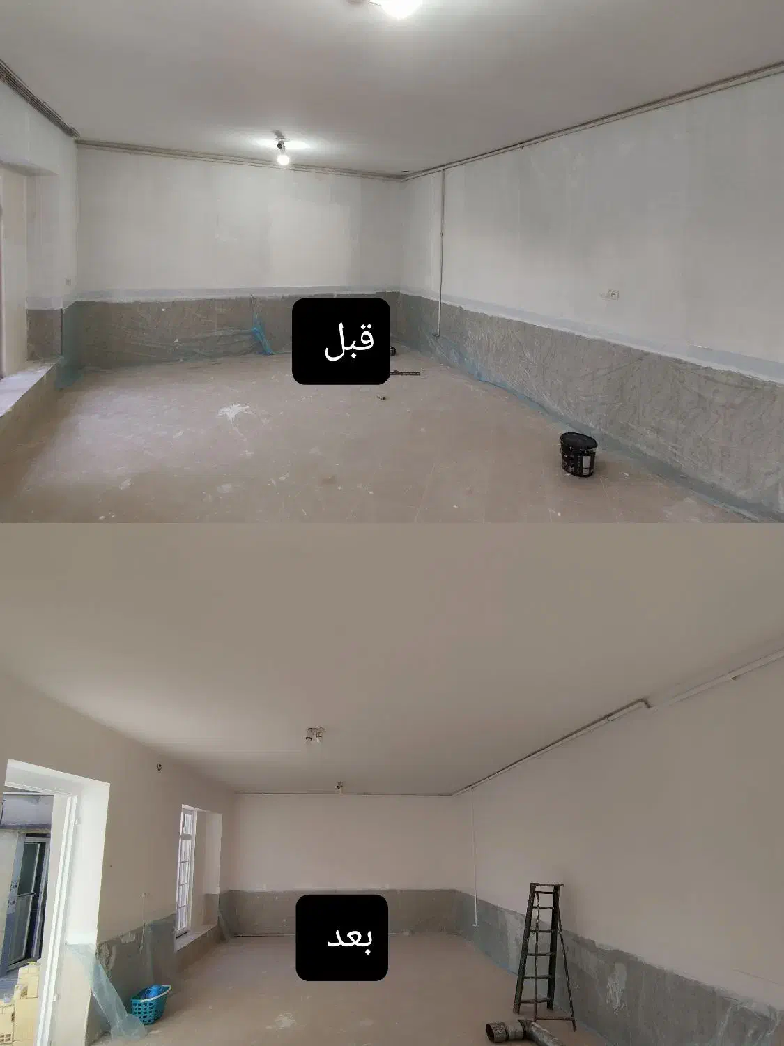 نقاشی ساختمان و درب پنجره|خدمات پیشه و مهارت|ایلام, |دیوار