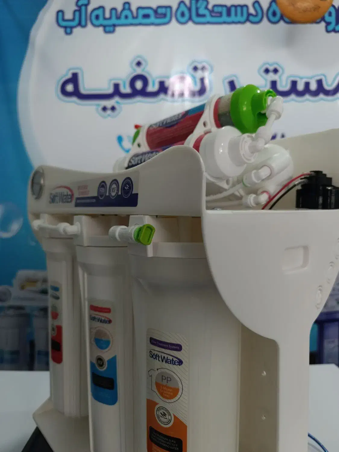 دستگاه تصفیه آب ۶ مرحله سافت واتر|آبسردکن و تصفیه آب|بوشهر, |دیوار