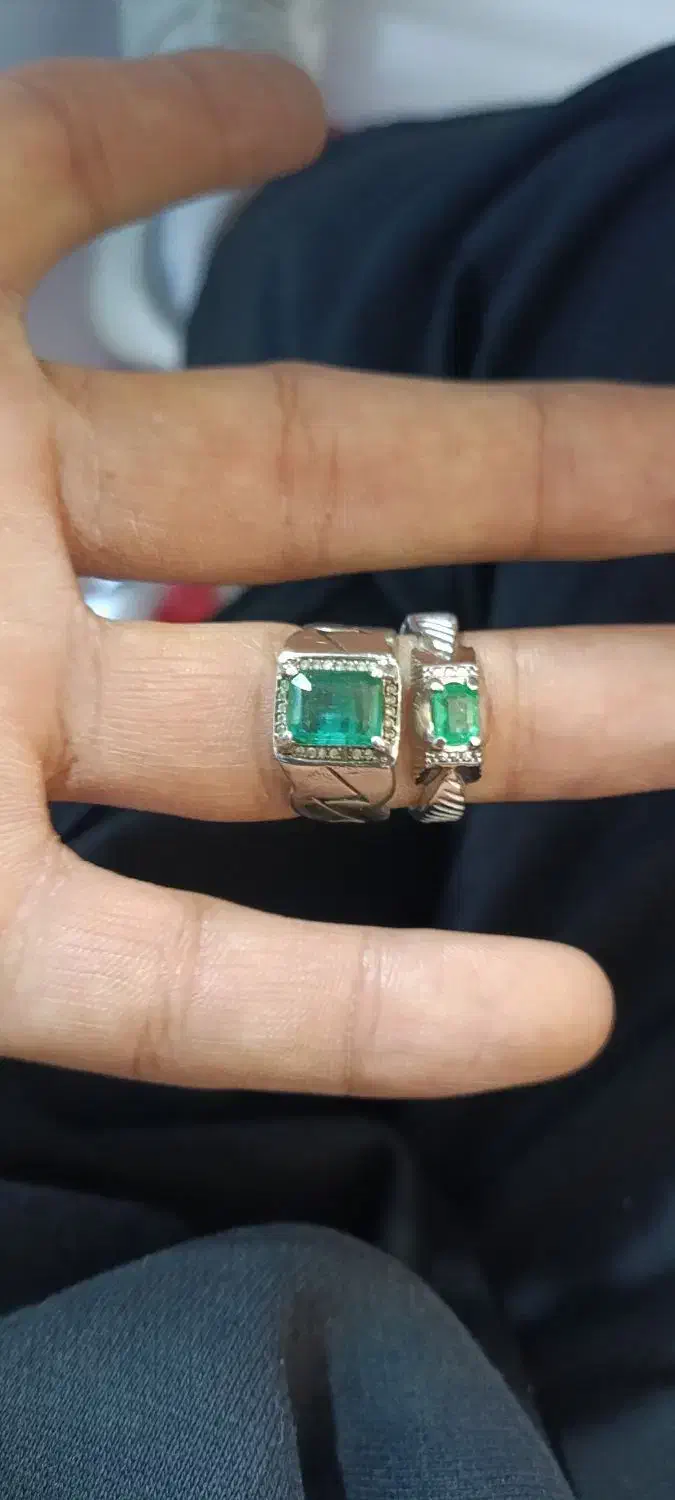 انگشتر زمرد پنجشیر کلکسیونی|جواهرات|مشهد, حسینآباد|دیوار