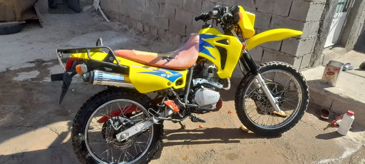موتور تریل مدل۹۰ جی وای نامی ۲۰۰سی سی|موتورسیکلت|کرمانشاه, |دیوار