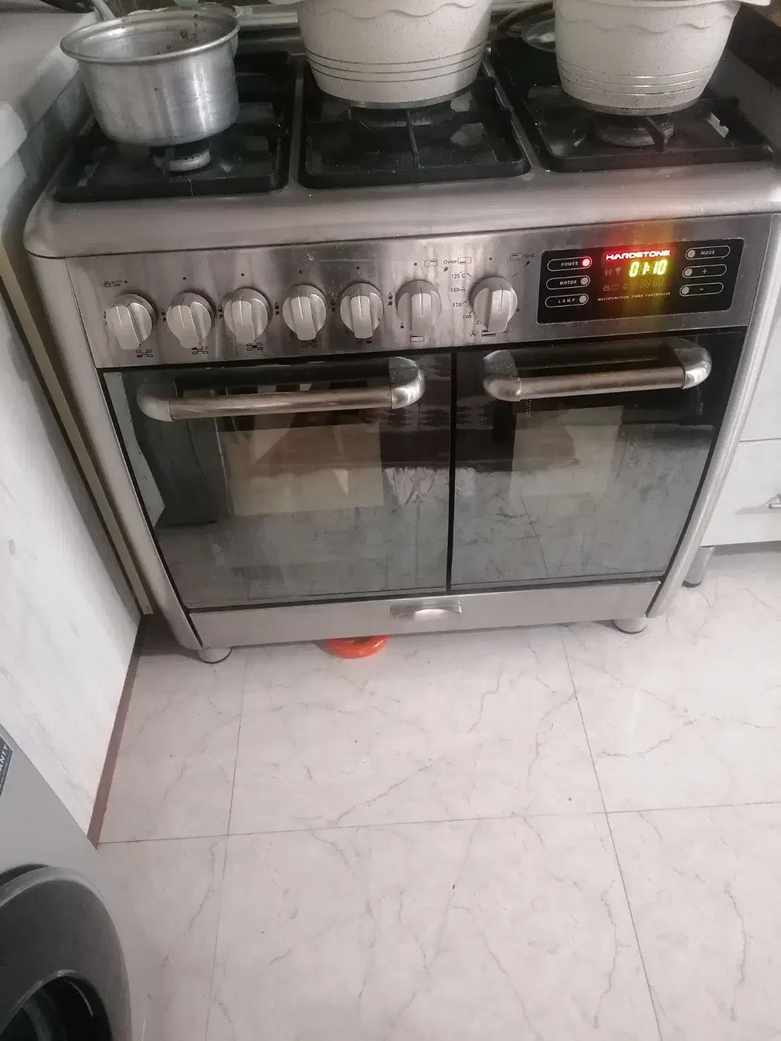 گاز فردار 5 شعله هاردستون|اجاق گاز و لوازم برقی پختوپز|مشهد, نرگس (شهرک غرب)|دیوار