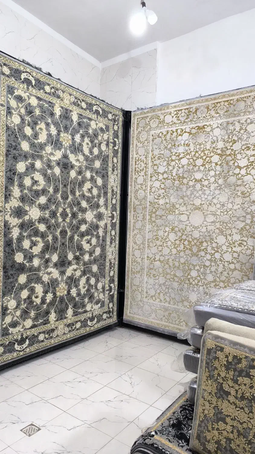 فرش ترنج  مدوسا (نگین غرب)|فرش|کرمانشاه, |دیوار