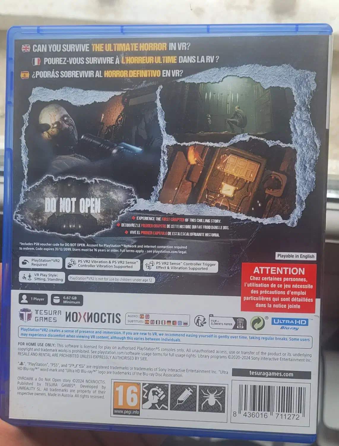 دیسک بازی ovrdark|کنسول، بازی ویدئویی و آنلاین|تهران, مهران|دیوار