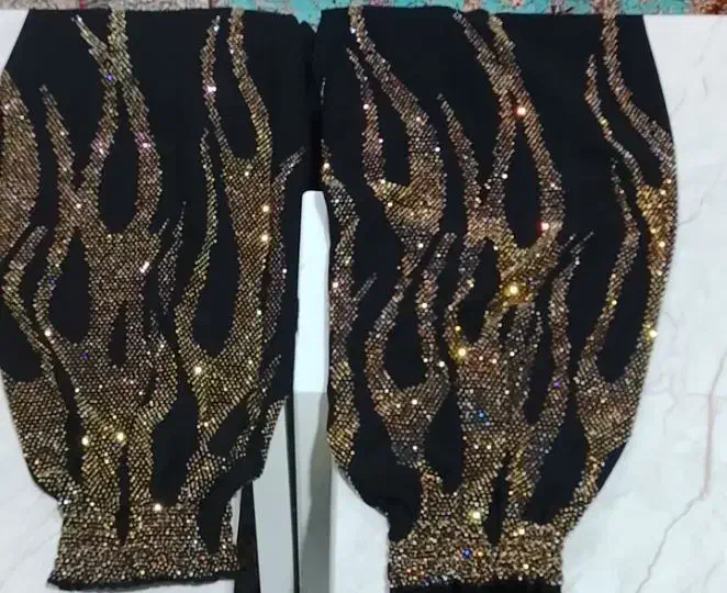 نگین کاری انواع پارچه ها عابا،شلوار،کراس کوردی|لباس|مریوان, |دیوار