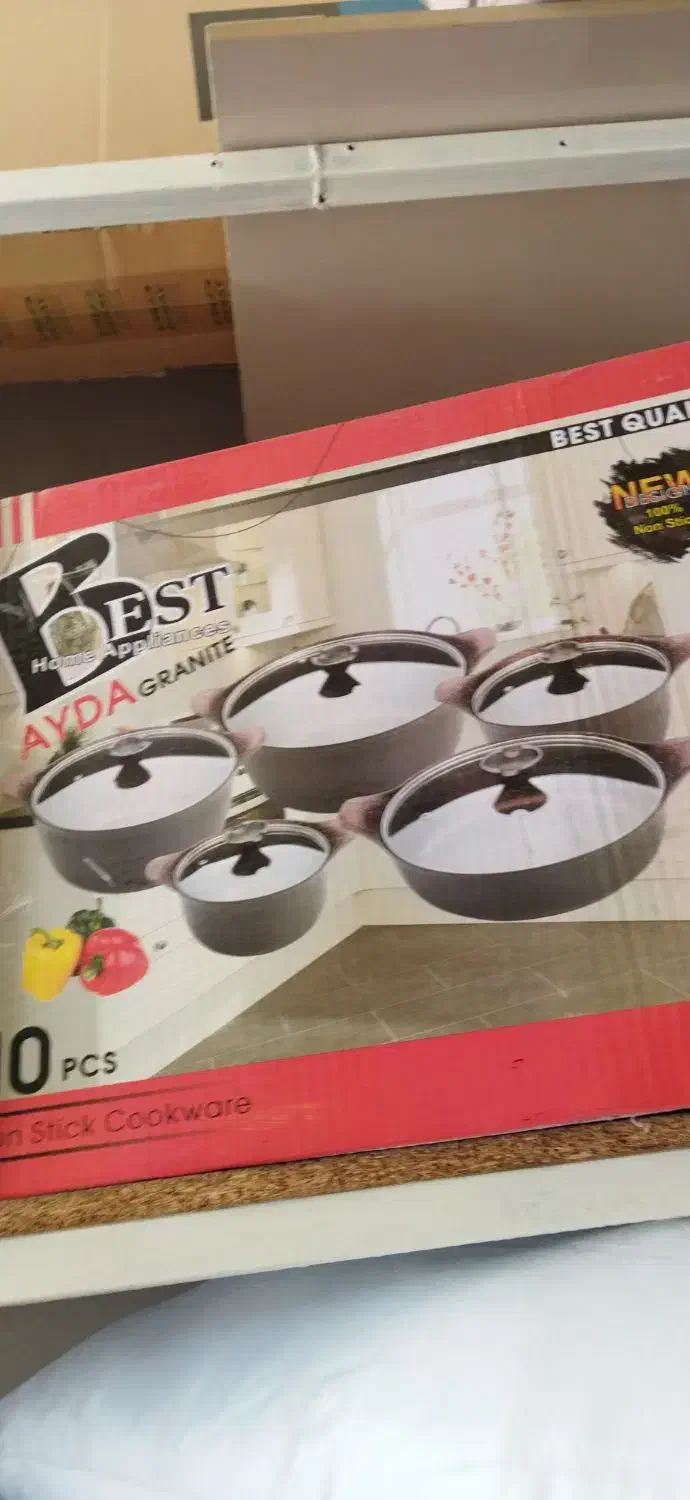 دو عدد سرویس چدن پلمپ|ظروف پختوپز|گنبد کاووس, |دیوار