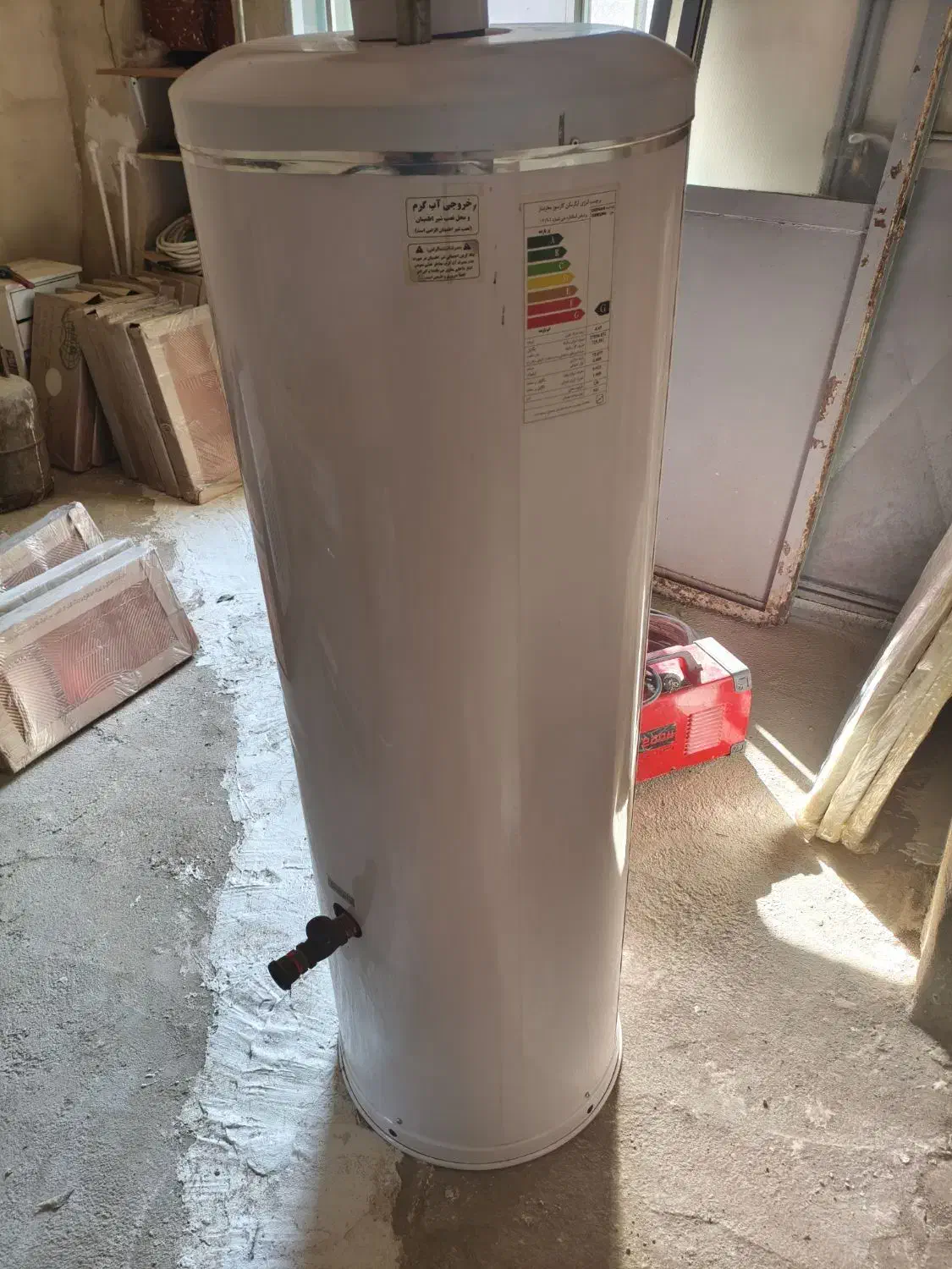 آبگرم کن زمینی مخزن دار نو|آبگرمکن، پکیج، شوفاژ|صوفیان, |دیوار