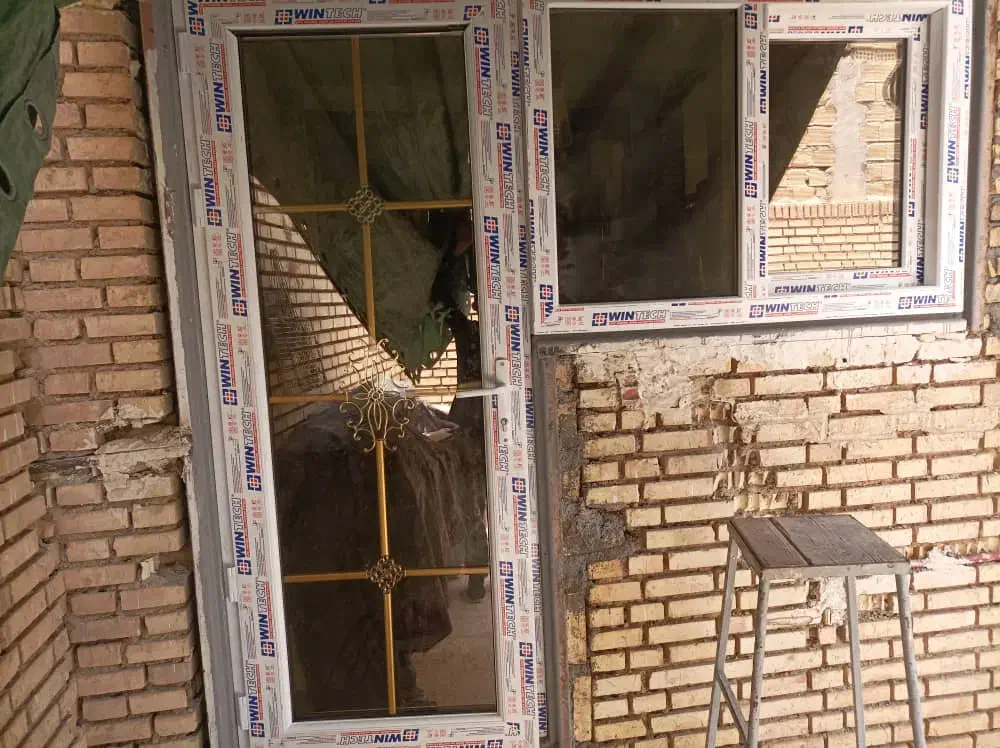 ساخت انواع درب پنجره دوجداره UPVC|مصالح و تجهیزات ساختمان|شادگان, |دیوار