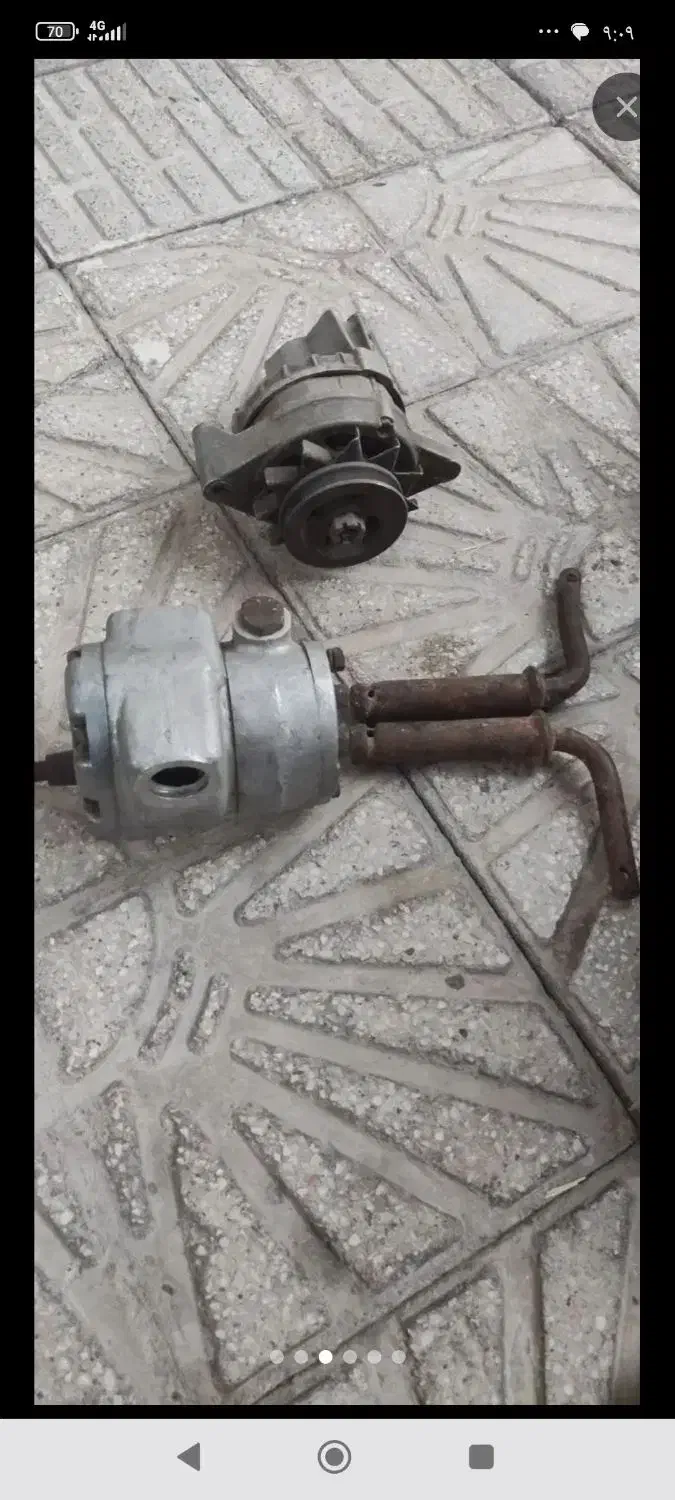 پمپ هیدرولیک رومانی به همراه چند قطعه دیگر|قطعات یدکی و لوازم جانبی|کرمانشاه, |دیوار