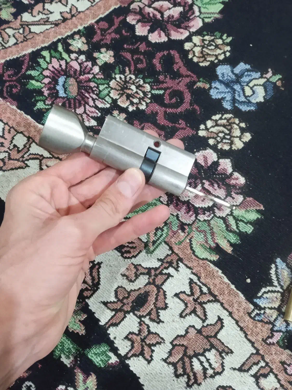 ۳عدد مغزی برنجی قفل با کلید|ابزارآلات|خرم‌آباد, |دیوار