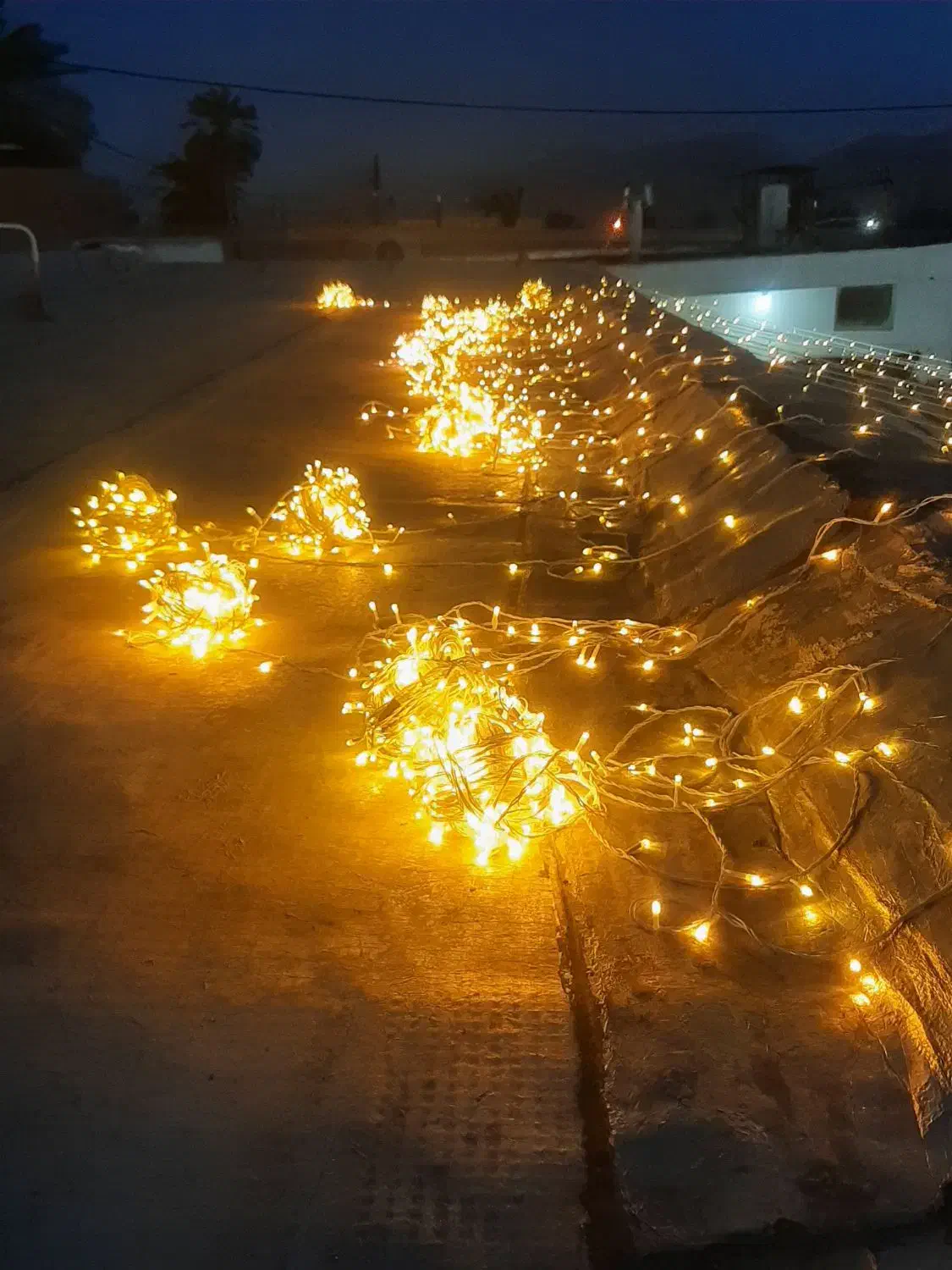 فروش تعدادی ریسه عربی دسته دوم|ریسه و چراغ تزئینی|لار, |دیوار