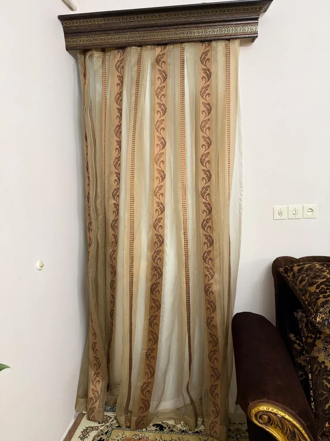 پرده|پرده، رانر، رومیزی|علیآباد کتول, |دیوار