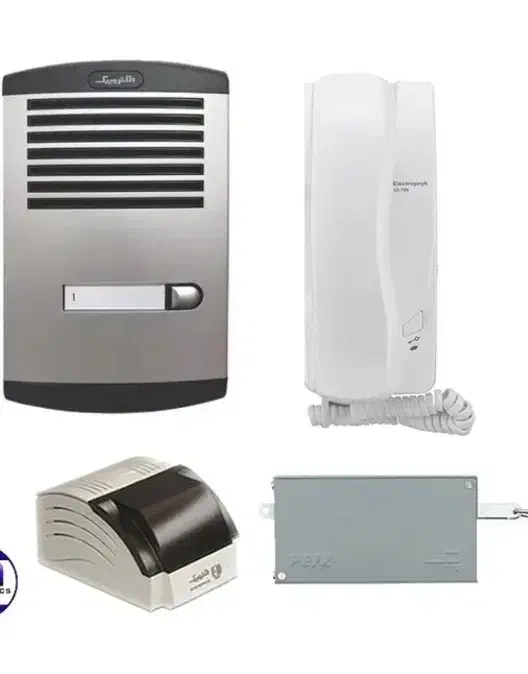 پکیج آیفون صوتی الکتروپیک مدل V2-786 با پنل 875|صوتی و تصویری|یزد, |دیوار