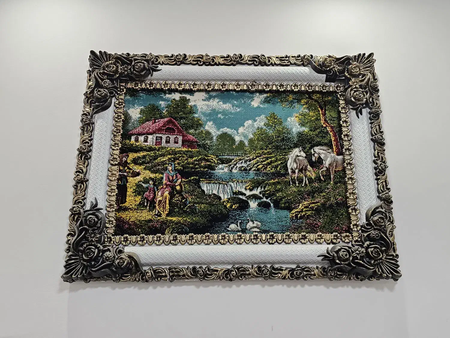 تابلو فرش ماشینی|تابلو فرش|همدان, |دیوار