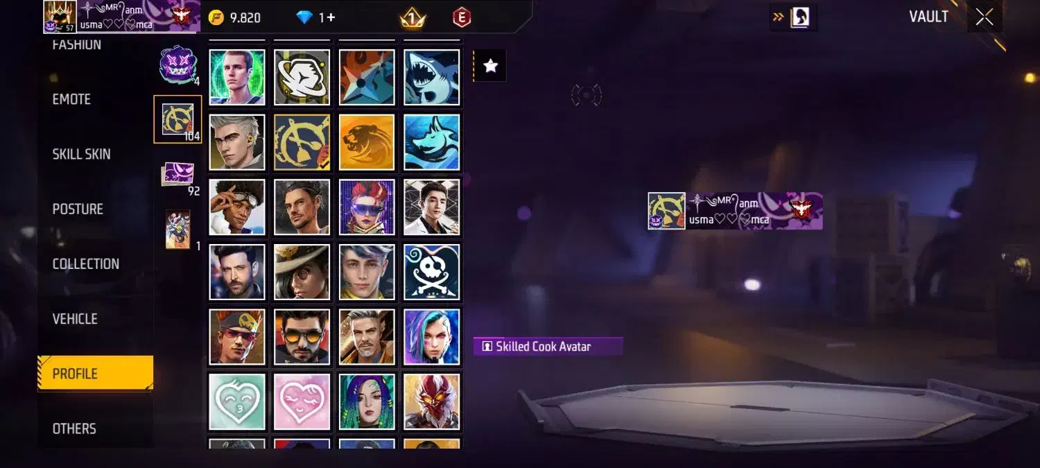 اکانت فرفایر|کنسول، بازی ویدئویی و آنلاین|میناب, |دیوار