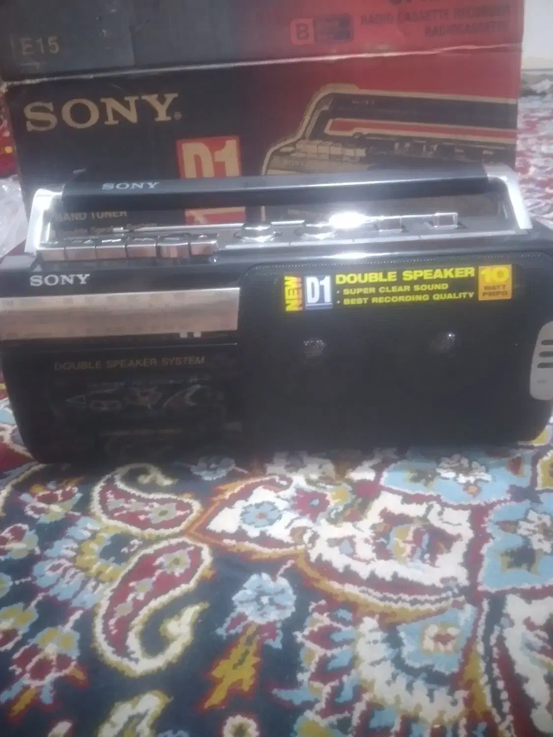 رادیو ضبط سونیD1|سیستم صوتی خانگی|بردسکن, |دیوار