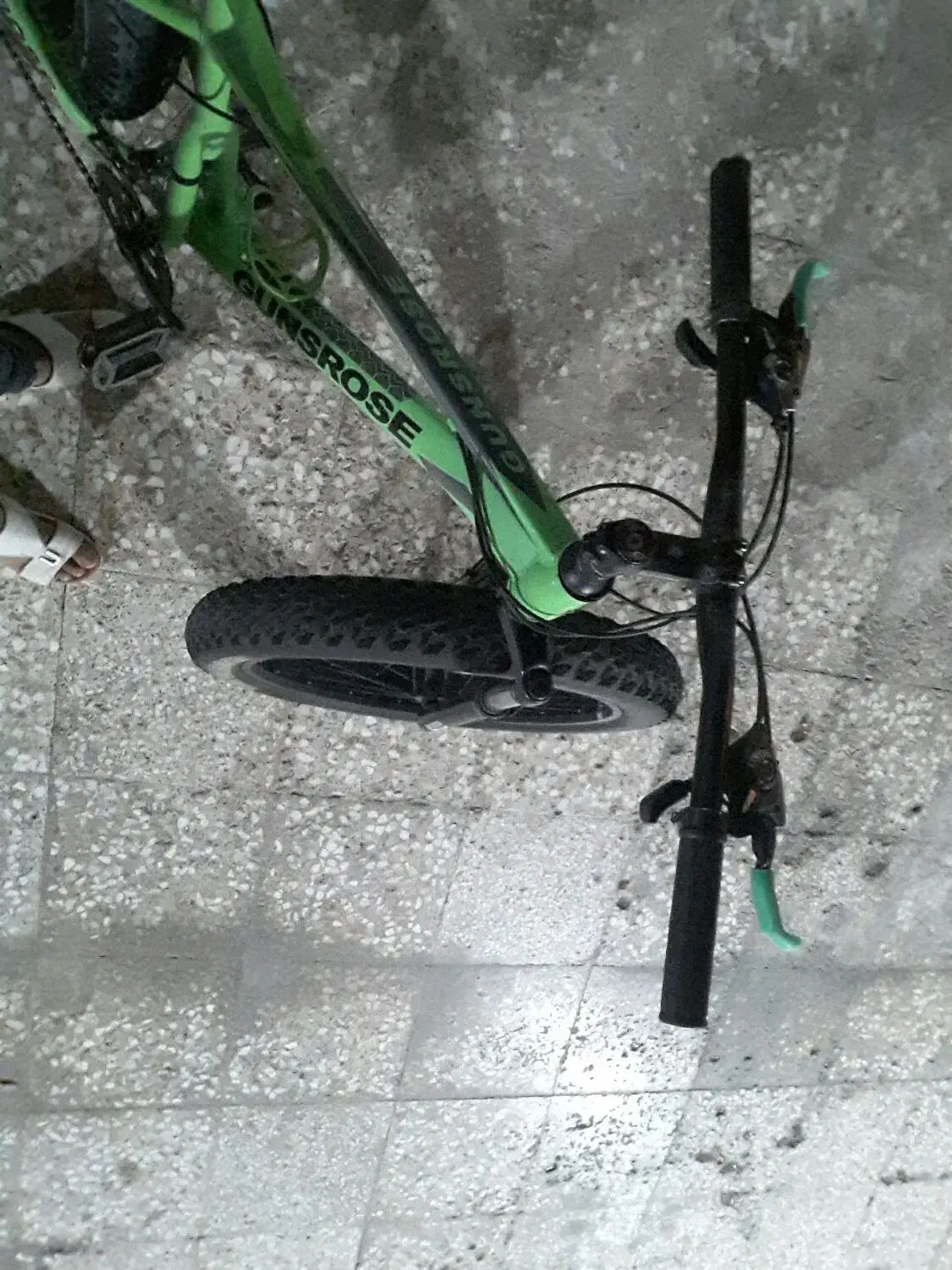 دوچرخه گانسروس لاستیک پهن  سایز 26 بزرگ|دوچرخه، اسکیت، اسکوتر|اهواز, کیانشهر|دیوار