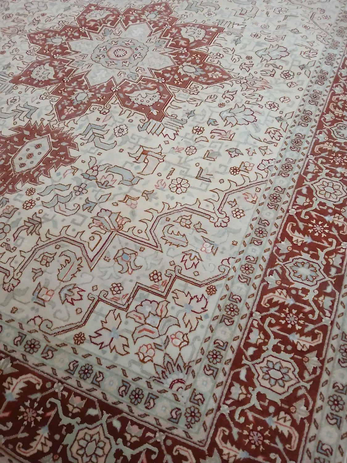 قالیچه هریس گل ابریشم|فرش|تهران, نارمک جنوبی|دیوار