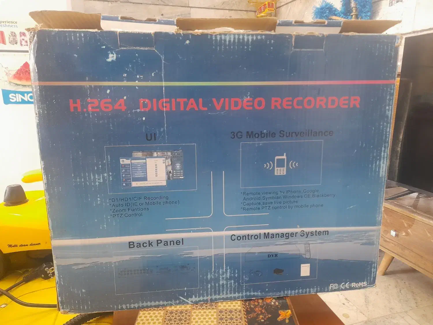 دستگاه dvr|دوربین مداربسته|چهارباغ, |دیوار