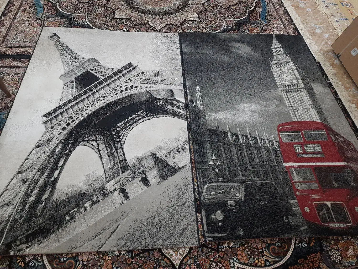 یک تخته فرش|فرش|فردیس, شهرک راه آهن|دیوار