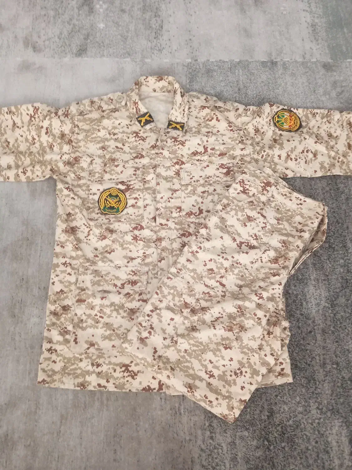 لباس سربازی ارتش سایز 50استفاده نشده|لباس|شیراز, غدیر شمالی|دیوار