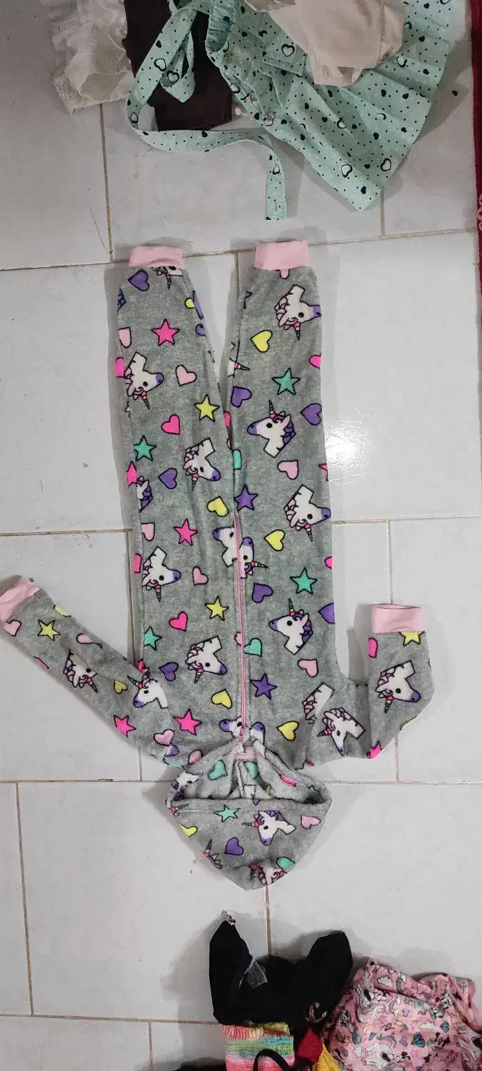 کاپشن لباس گرم ژیمناستیک ست لی مخمل لباس عروس|کفش و لباس بچه|اسلام‌شهر, شهرک واوان|دیوار