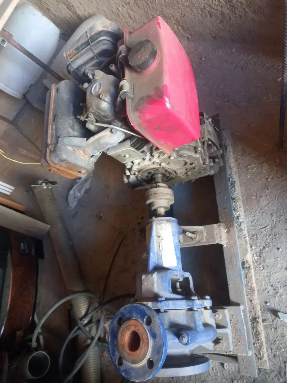 موتور آبکش با پمپ سطحی|ماشین‌آلات صنعتی|زاینده رود, |دیوار