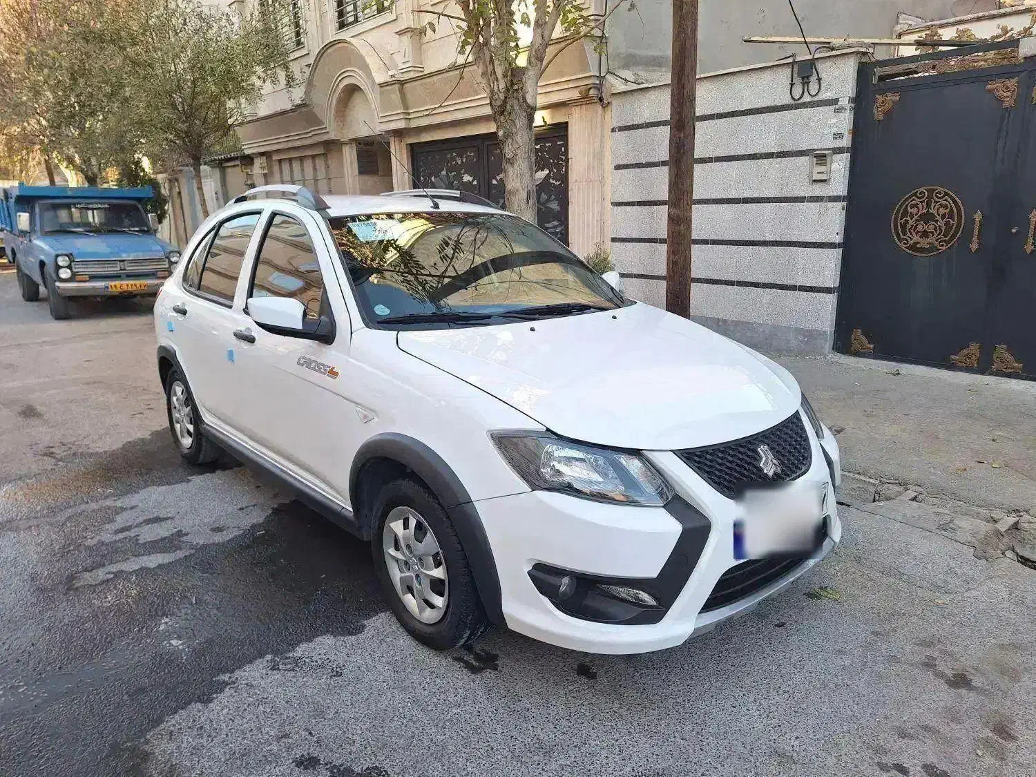 کوییک S سفید مدل 401 بی رنگ پلمپ درحدخشک|خودرو سواری و وانت|اراک, |دیوار