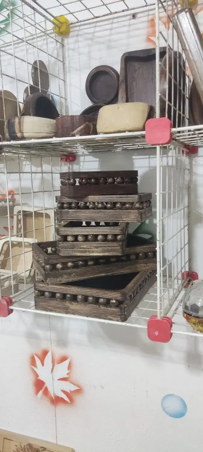 کارگاه ساخت ظروف چوبی فینجو|ظروف سرو و پذیرایی|مرودشت, نقش رستم|دیوار