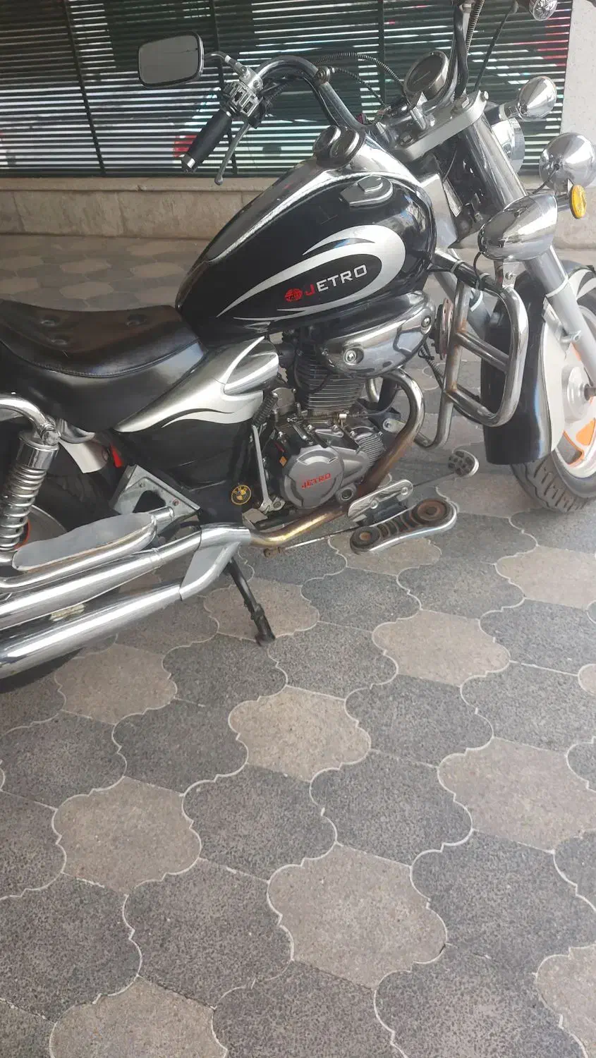 موتور ۲۰۰ جترو  مدل طرح هارلی|موتورسیکلت|شیراز, معالی‌آباد|دیوار