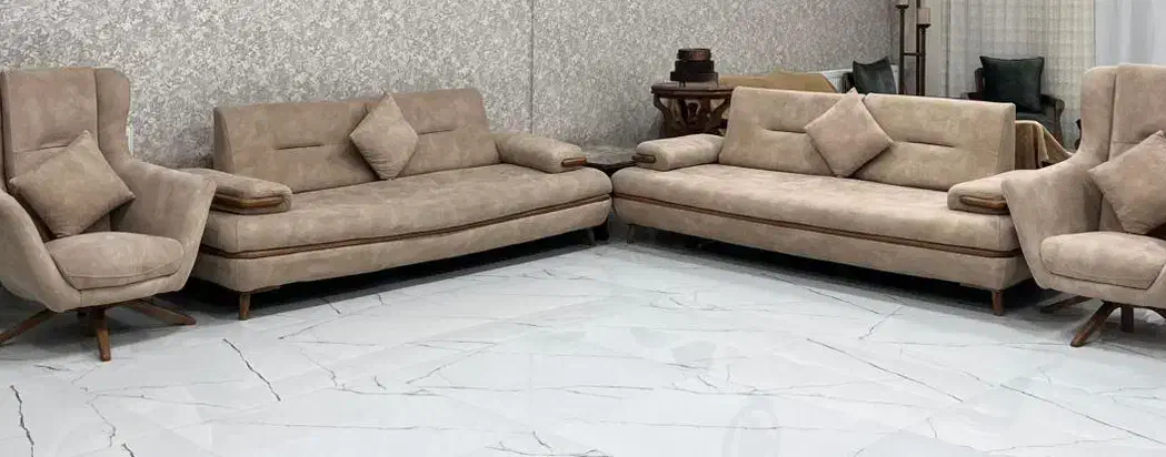 یک دست مبل مکانیزه . تخت خواب شو.  دسته مکانیزه|مبلمان خانگی و میز عسلی|بوکان, |دیوار