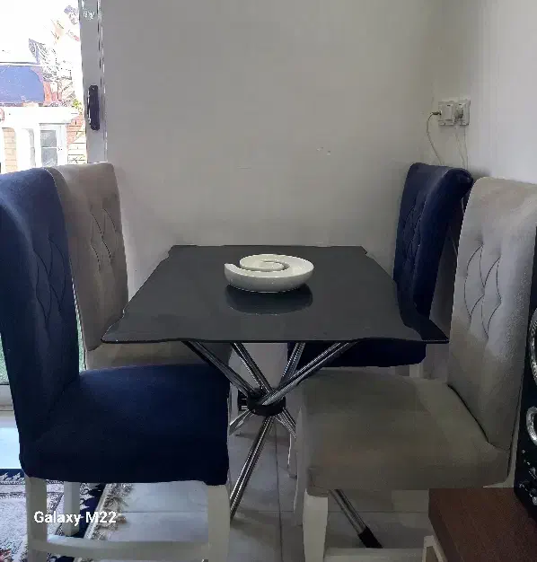 میز نهار خوری ب همراه صندلی|میز و صندلی غذاخوری|لنجان, |دیوار