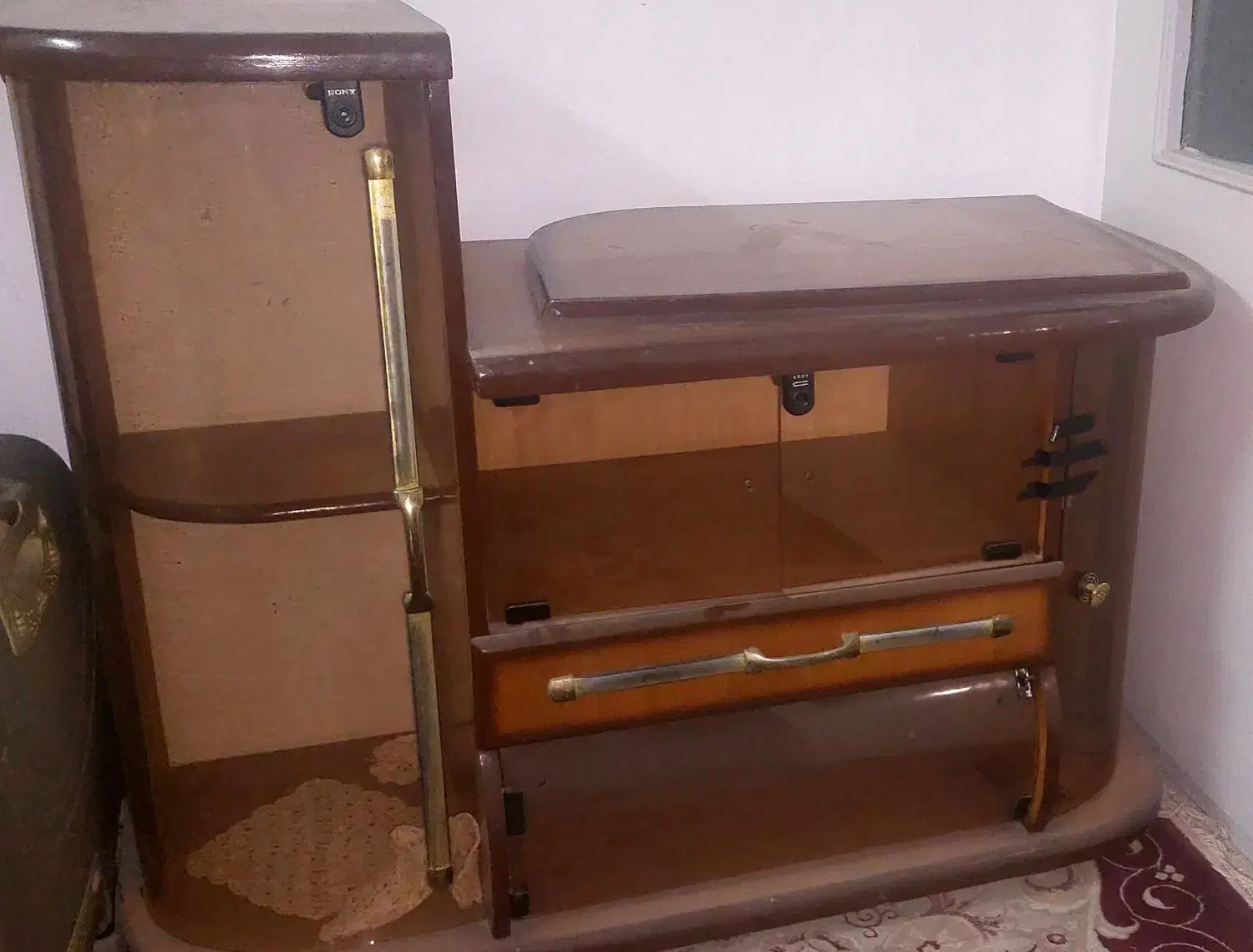 تلویزیون پانا سونیک21 سالم و 2تا میز|تلویزیون و پروژکتور|قم, زاویه|دیوار