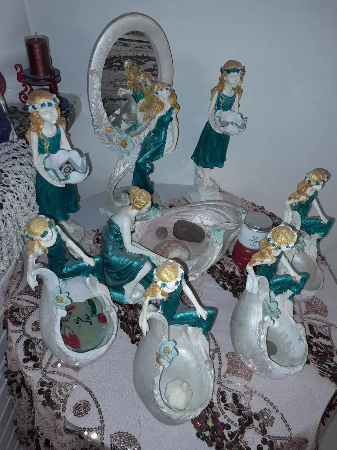 سفره هفت سین|مجسمه، تندیس، ماکت|فولادشهر, B1|دیوار