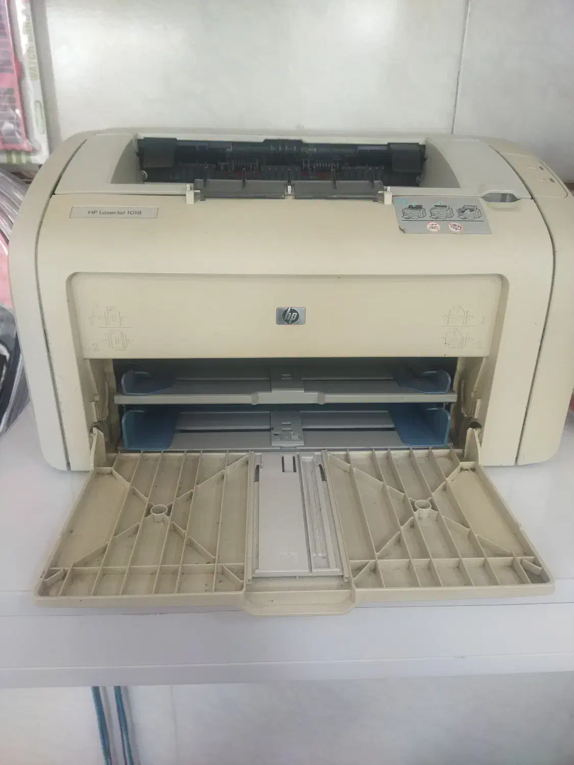 پرینتر HP Laser jet1018|پرینتر، اسکنر، کپی، فکس|سیاهکل, |دیوار