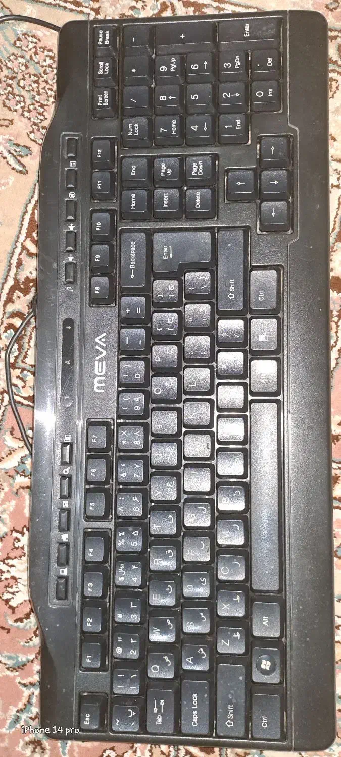 کیبورد meva|قطعات و لوازم جانبی رایانه|تهران, مسعودیه|دیوار