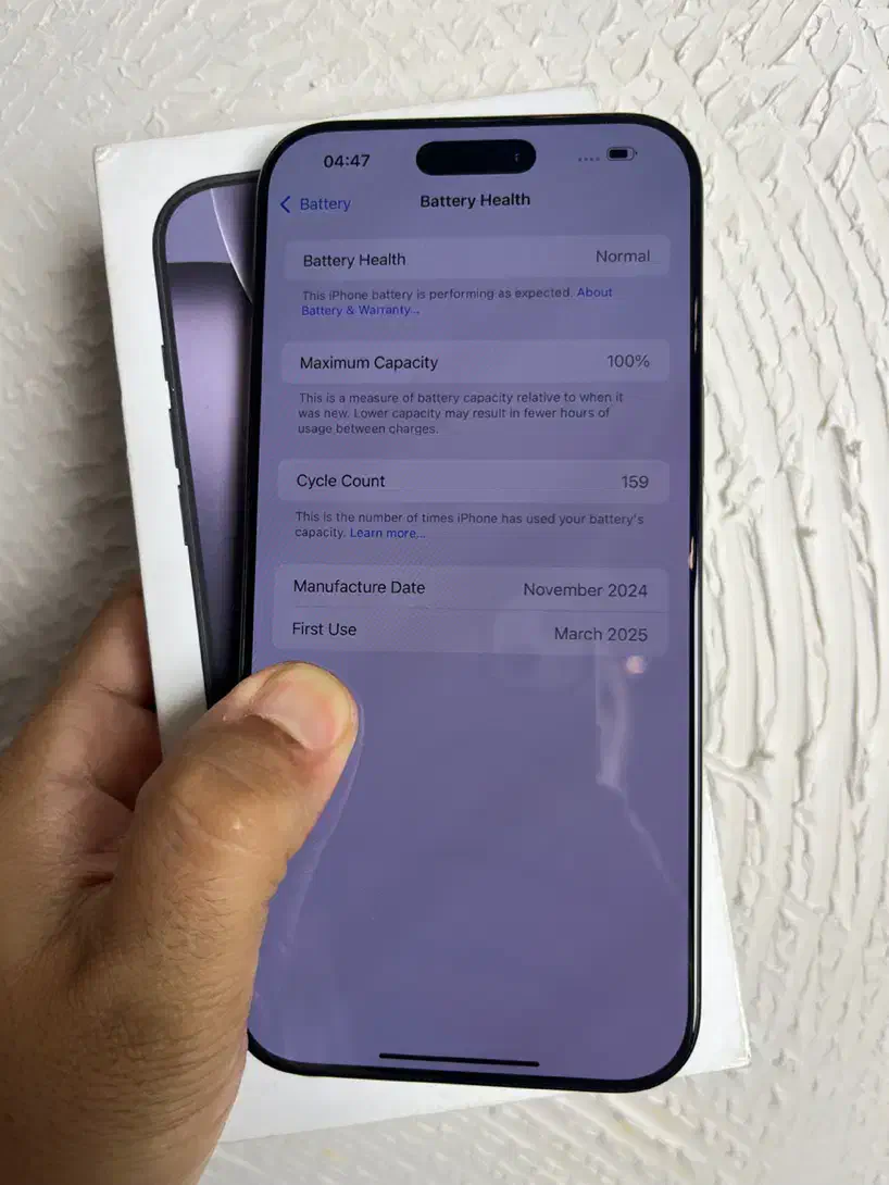 iphone 16promax zaaباطری ۱۰۰شرکتی|موبایل|رشت, گلسار|دیوار