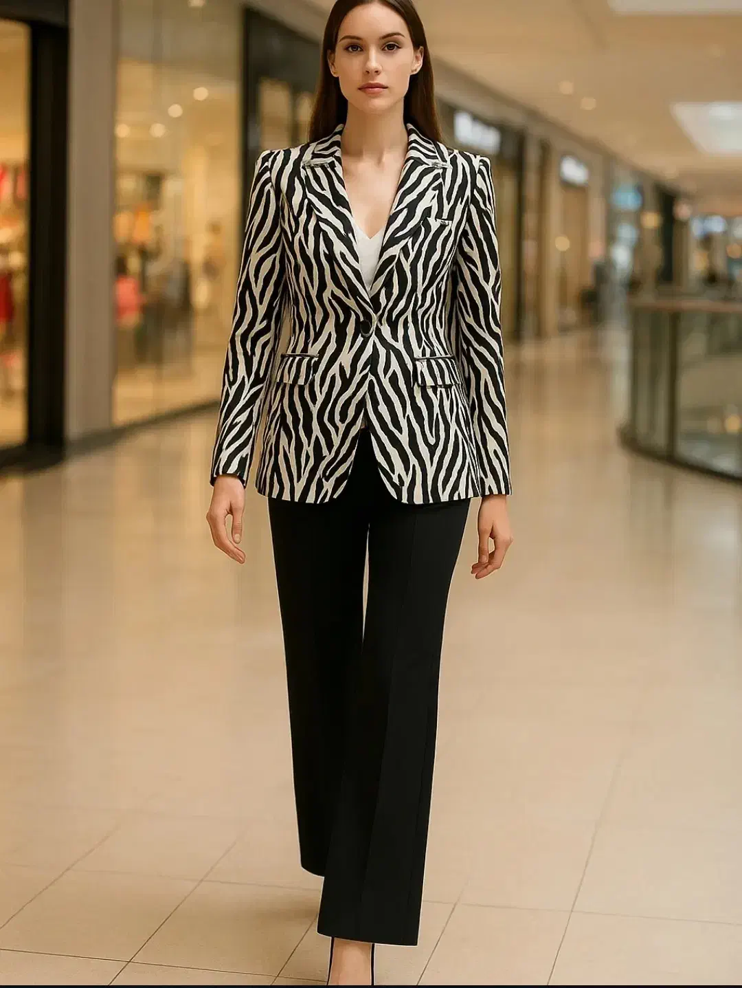 کت تک زبرا پلنگی|لباس|سیرجان, |دیوار