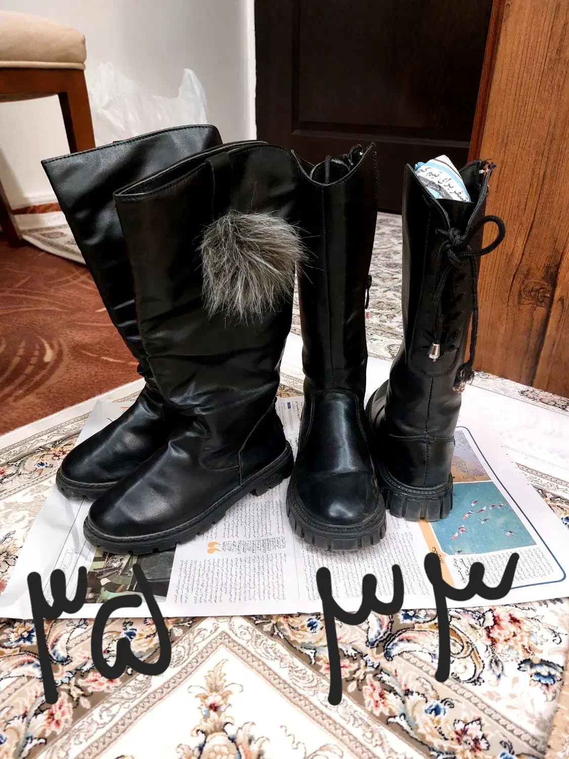 پوتین دخترانه|کفش و لباس بچه|پردیس, فاز ۳|دیوار