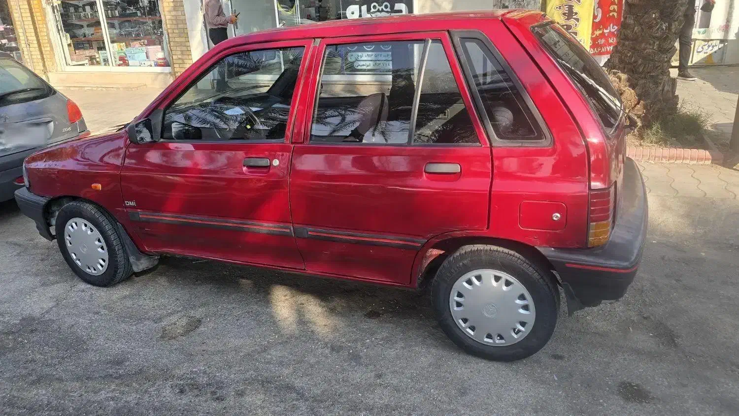 هاچبک مدل ۸۸ آلبالویی|خودرو سواری و وانت|طبس, |دیوار