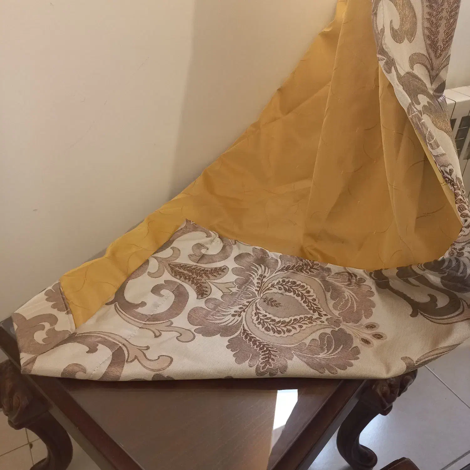 پرده ی پانچی خارجی|پرده، رانر، رومیزی|تهران, جوادیه تهرانپارس|دیوار