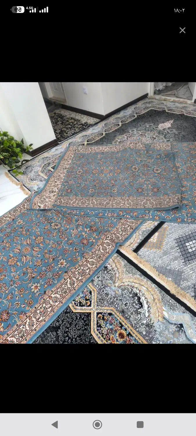 سه عدد فرش یک طرح|فرش|تهران, اتابک|دیوار