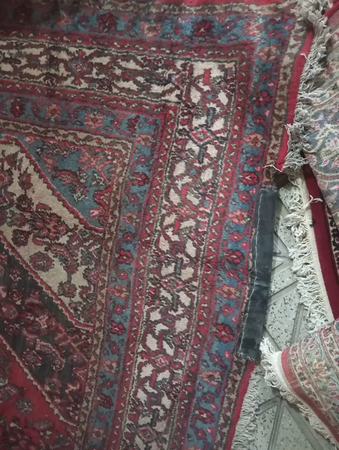 فرش دستبافت ۹ متری|فرش|همدان, |دیوار