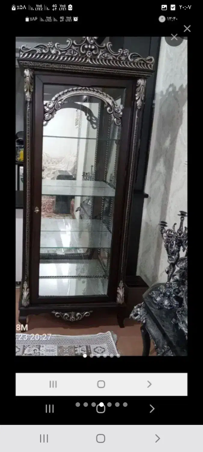 مبل بوفه آینه شمعدان|مبلمان خانگی و میز عسلی|اسلامشهر, شهرک واوان|دیوار