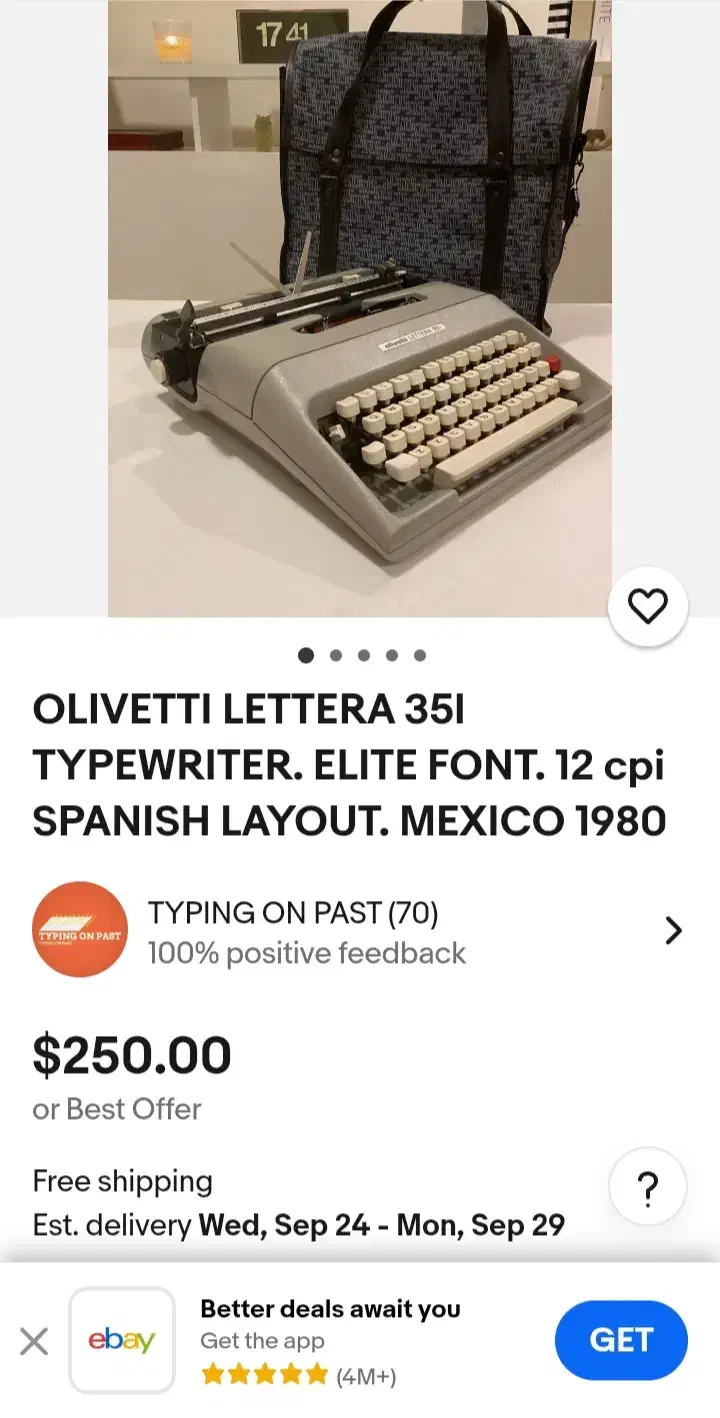 ماشین تایپ olivitti|کلکسیون اشیاء عتیقه|تهران, پونک|دیوار