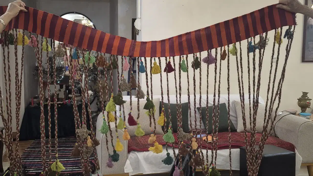 پرده سنتی|پرده، رانر، رومیزی|مشهد, هفت تیر (نه دره)|دیوار